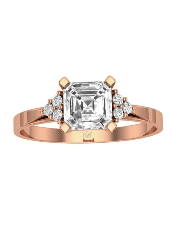 Vintage Asscher RGold b scaled