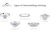 Types of Diamond Rings Settings