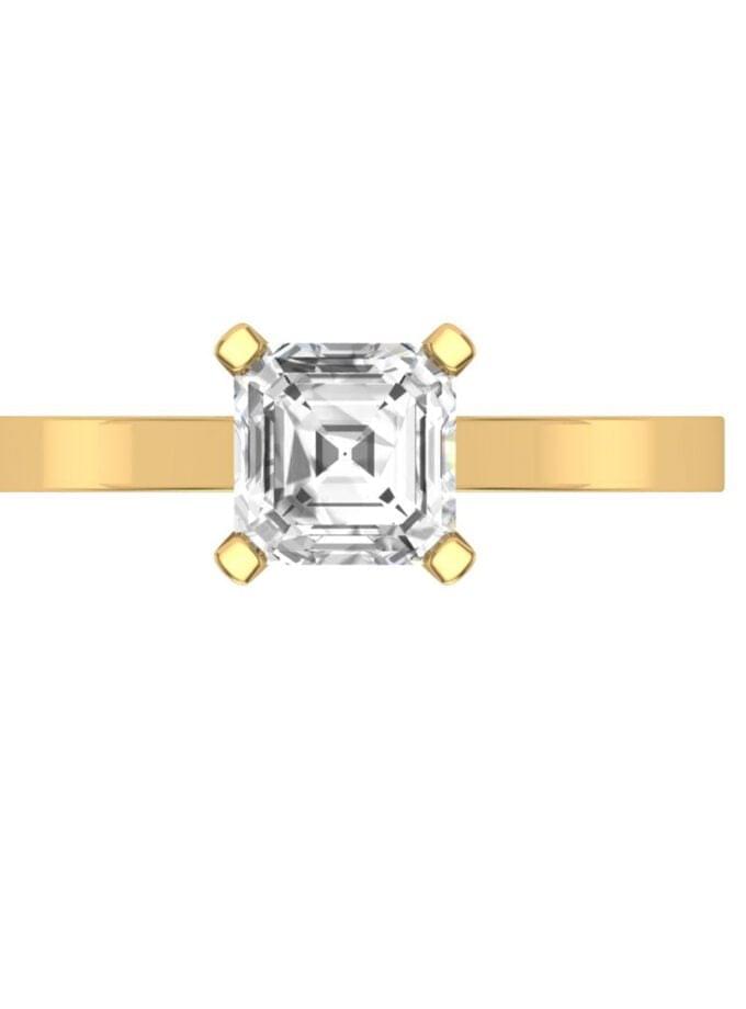 Solitaire Asscher a scaled